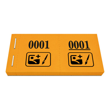 CombiCraft Nummer loten met eigen logo - per 1000 nummers