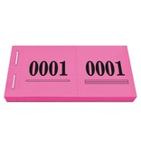Cloakroom tickets met nummering - per 1000 tickets