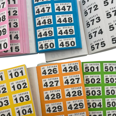 Budget dubbelnummers in boekjes - per 6000 nummers