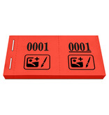 Garderobenummer met eigen logo - per 1000 nummers