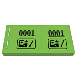 Garderobenummer met eigen logo - per 1000 nummers