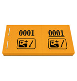 Garderobenummer met eigen logo - per 1000 nummers