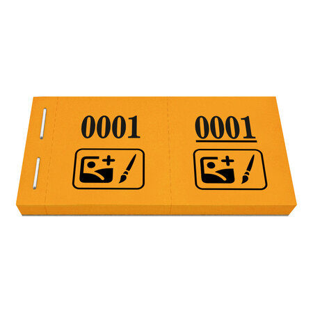 Garderobenummer met eigen logo - per 1000 nummers