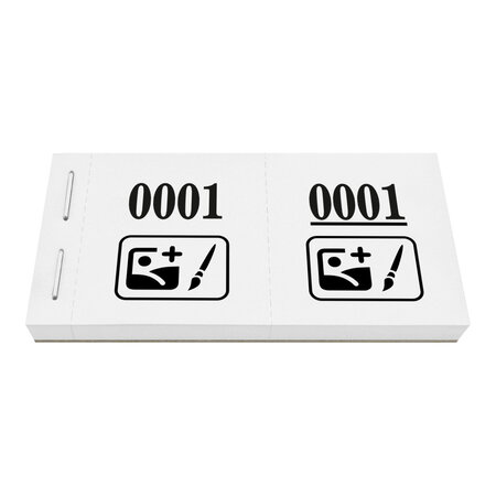 Garderobenummer met eigen logo - per 1000 nummers
