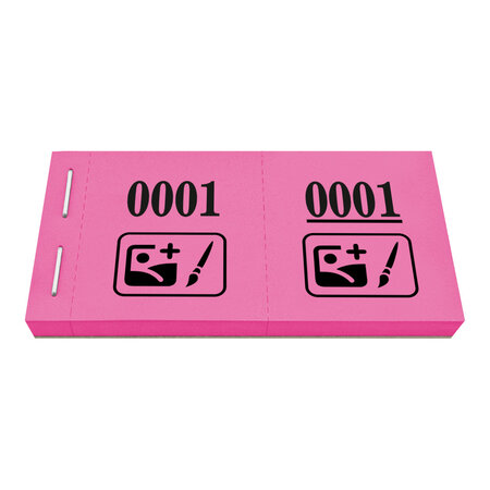 Garderobenummer met eigen logo - per 1000 nummers