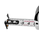 Rolmaat met naam 3 meter wit - per stuk