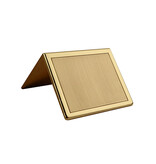 CombiCraft Blanco messing tafelbordje Excellent 60x60mm - per stuk