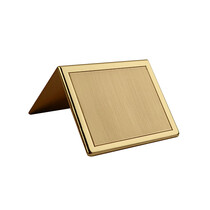 Blanco tafelbordje Excellent 60x60mm messing