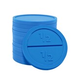 Ronde breekmunten van plastic Ø29mm - per 250 stuks