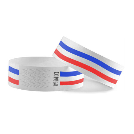 Frankrijk Tyrex polsbandjes - per 100 stuks