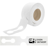 CombiCraft HDPE sleufetiketten Giant 381x75mm met eigen ontwerp - 100 etiketten