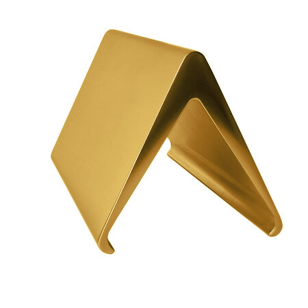 Aluminium wifi bordje Elegant 100x55mm goud - per stuk