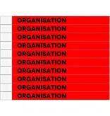 Organisation Tyrex Polsbandjes - per 100 stuks