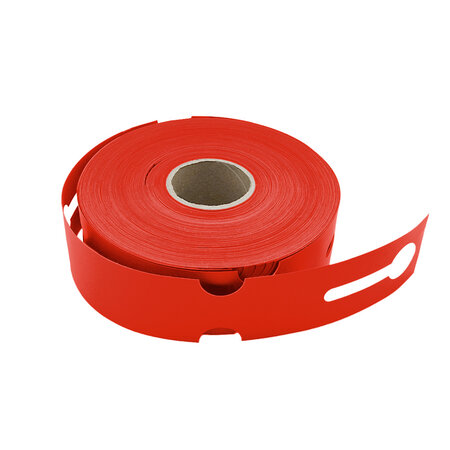 HDPE sleufetiketten 260x50mm met nummering - 100 etiketten
