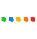 CombiCraft Basis kleurenmix blanco plastic munten Ø29mm - per 500 stuks