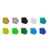 CombiCraft Ocean kleurenmix blanco plastic munten Ø29mm - per 1000 stuks