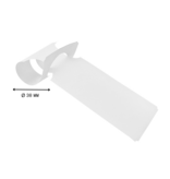 CombiCraft Blanco sleufetiketten groot 273,5x59mm voor thermal transferprinters op rol - per 500 stuks