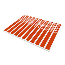 Afgekeurd etiketten 210x25,4mm