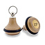 CombiCraft Houten hotel sleutelhanger Belly Wood lichtbruin blanco of met gravering - per 1 stuk