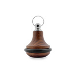 CombiCraft Houten hotel sleutelhanger Belly Wood donkerbruin blanco of met gravering - per stuk
