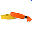 Textiel polsbandjes met cap-lock sluiting kleurenmix - 100 stuks