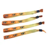 VIP textiel polsbandjes met cap-lock sluiting - 100 stuks