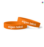 CombiCraft Siliconen polsbandjes bedrukt met eigen tekst - per stuk