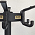 Laserfolie plaknummer voor garderobe