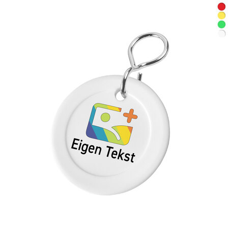 CombiCraft Kunststof sleutellabel Holly met eigen logo en tekst - per stuk