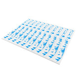 CombiCraft PET kerstboometiketten 210x25,4mm - 99 etiketten