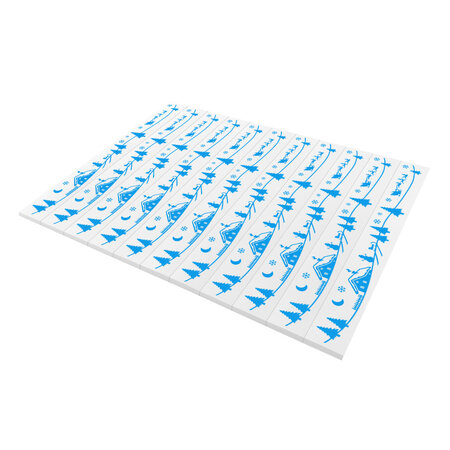 CombiCraft PET kerstboometiketten 210x25,4mm - 99 etiketten
