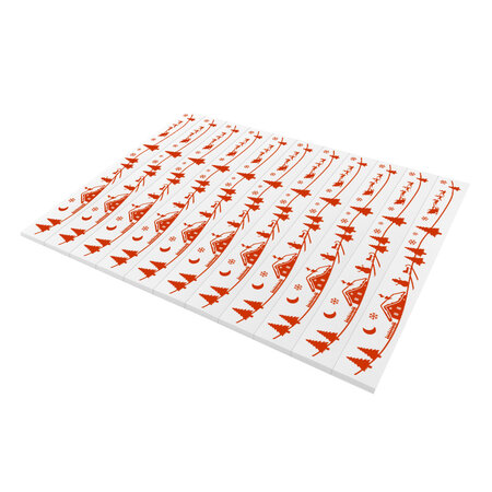 CombiCraft PET kerstboometiketten 210x25,4mm - 99 etiketten