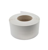 CombiCraft HDPE sleufetiketten 381x75mm met eigen ontwerp en nummer wit - 100 etiketten