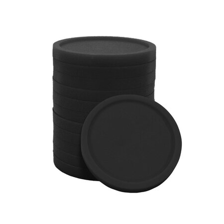 Kleine plastic munten Ø23mm met jouw eigen ontwerp - per 100 stuks