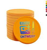 CombiCraft Biologisch afbreekbare munten Ø29mm met jouw eigen ontwerp - per 100 stuks