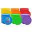 CombiCraft Kleurenmix bedrukte munten plastic Ø29mm - per 108 stuks