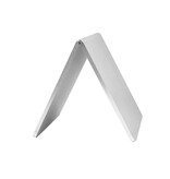 Blanco aluminium tafelbordje Otto 60x60mm - per stuk