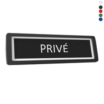 Kunststof deurbordje privé