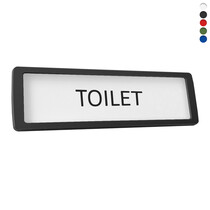 Kunststof deurbordje toilet