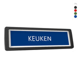 CombiCraft Kunststof deurbordje keuken 178x50mm met tape - per stuk