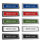 Kunststof deurbordje magazijn 178x50mm met tape - per stuk