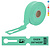 CombiCraft Sleufetiketten 260x50mm met ontwerp en barcode
