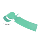 CombiCraft HDPE sleufetiketten 260x50mm met ontwerp en barcode - 100 stuks