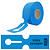 CombiCraft Sleufetiketten 273,5x80mm met ontwerp en barcode