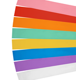 CombiCraft HDPE Sleufetiketten 250x25mm 4-baans met eigen ontwerp - 100 etiketten