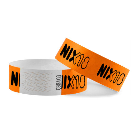 NIX18 Tyvek polsbandjes - per 100 stuks