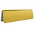 CombiCraft Aluminium tafelbordje Elisto 160x50mm goud