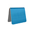 Blanco aluminium tafelbordje Elisto 60x60mm blauw - per stuk