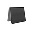 Blanco aluminium tafelbordje Elisto 60x60mm zwart - per stuk
