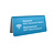 CombiCraft Aluminium wifi bordje 100x50mm Elisto blauw
